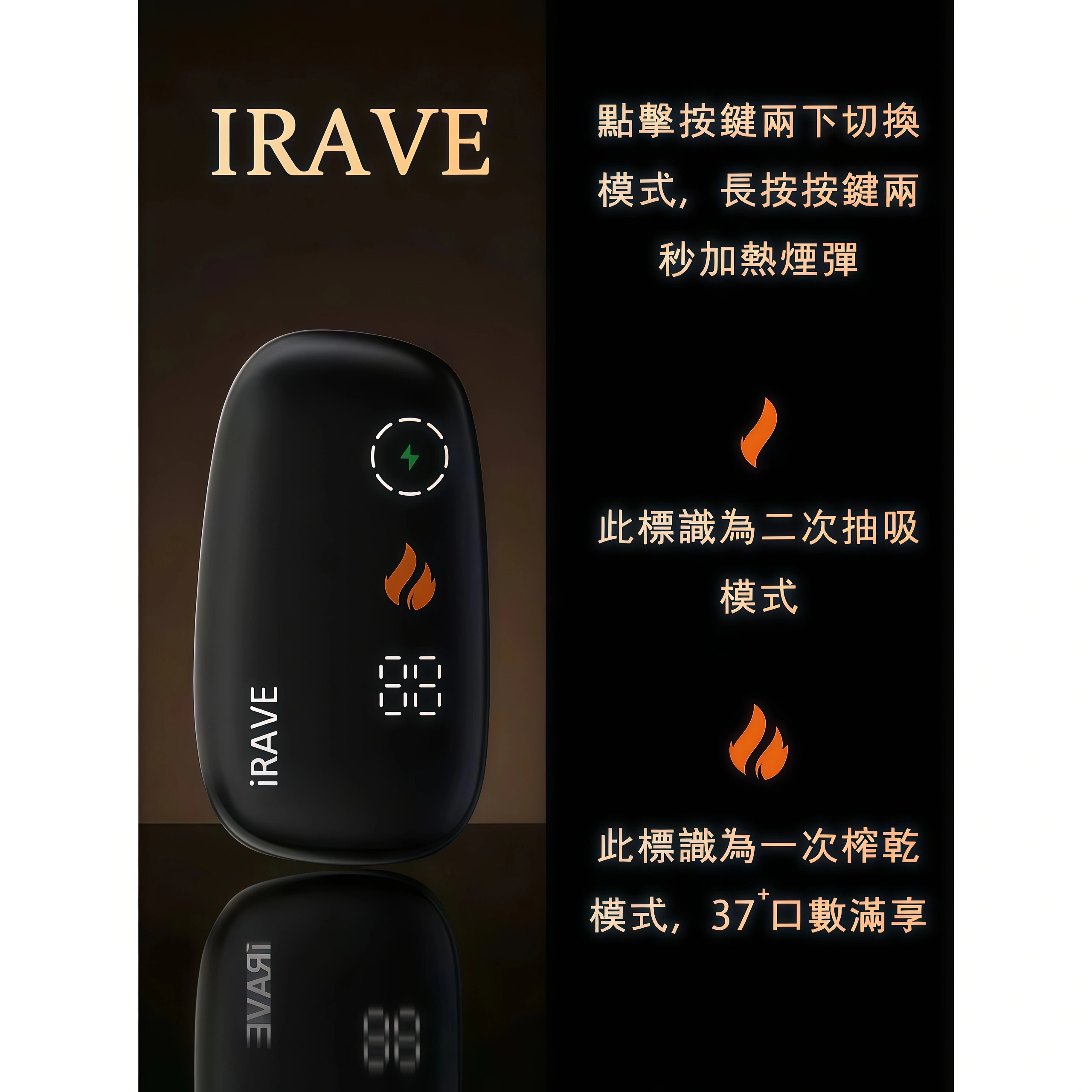 IRAVE二回煙機